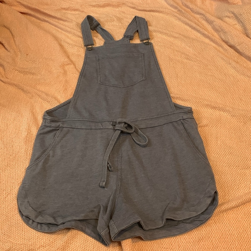 Wallflower French Terry Shortalls Size Medium